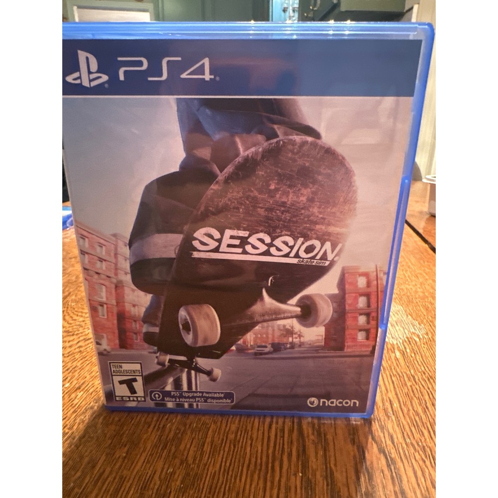Session Skate Sim PS4 PlayStation 4 Game Nacon Maximum Games Skateboarding Sim